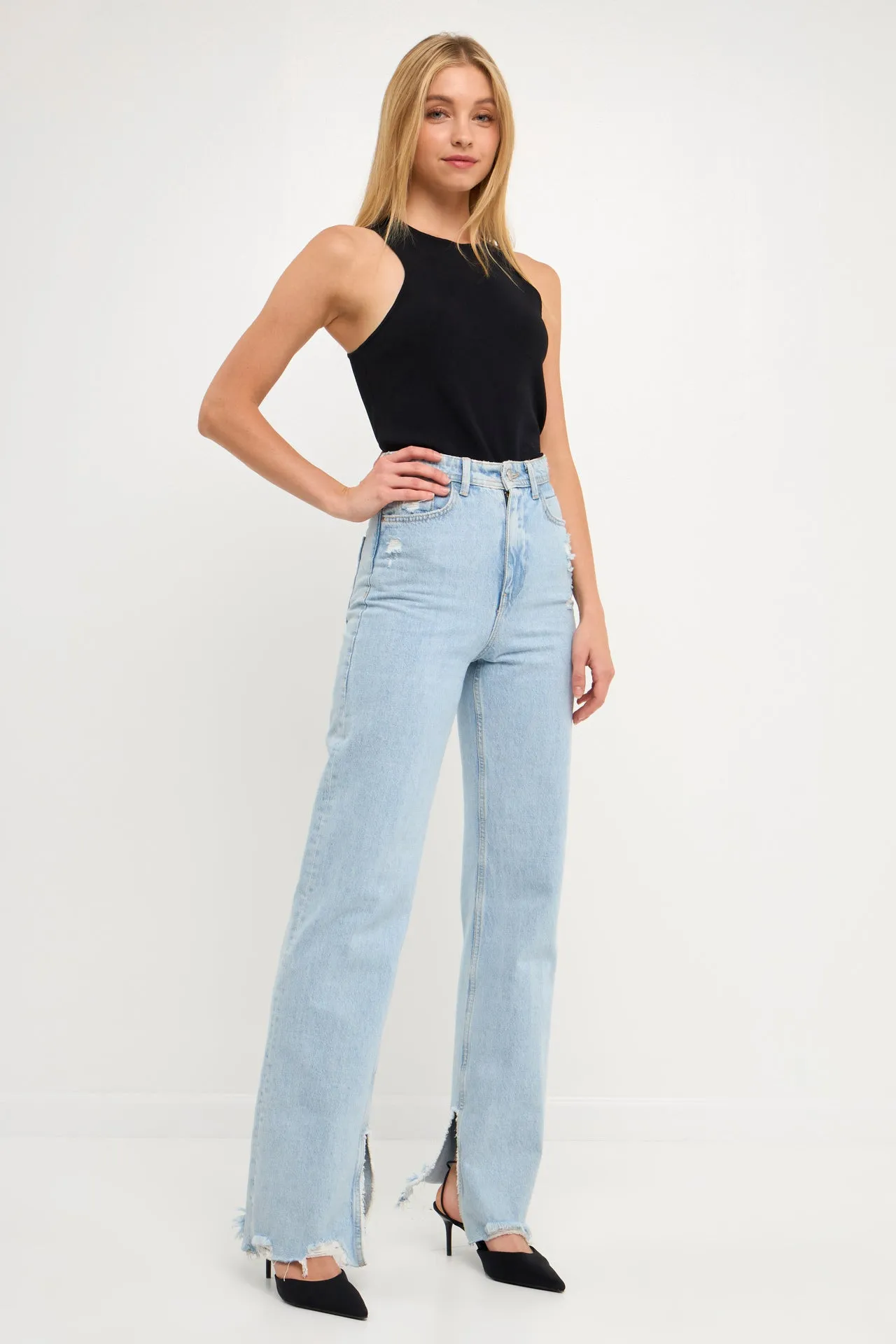 Racerback Knit Tank sold by Endless Rose