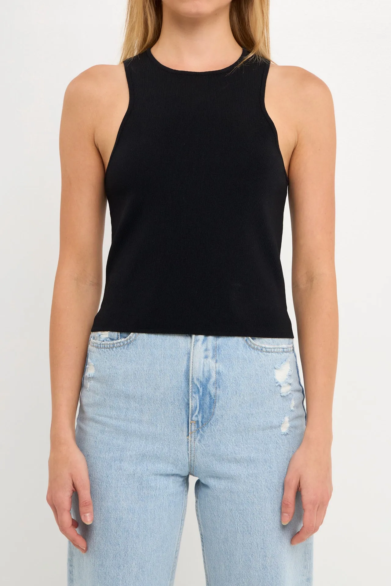 Racerback Knit Tank sold by Endless Rose product image thumbnail 2