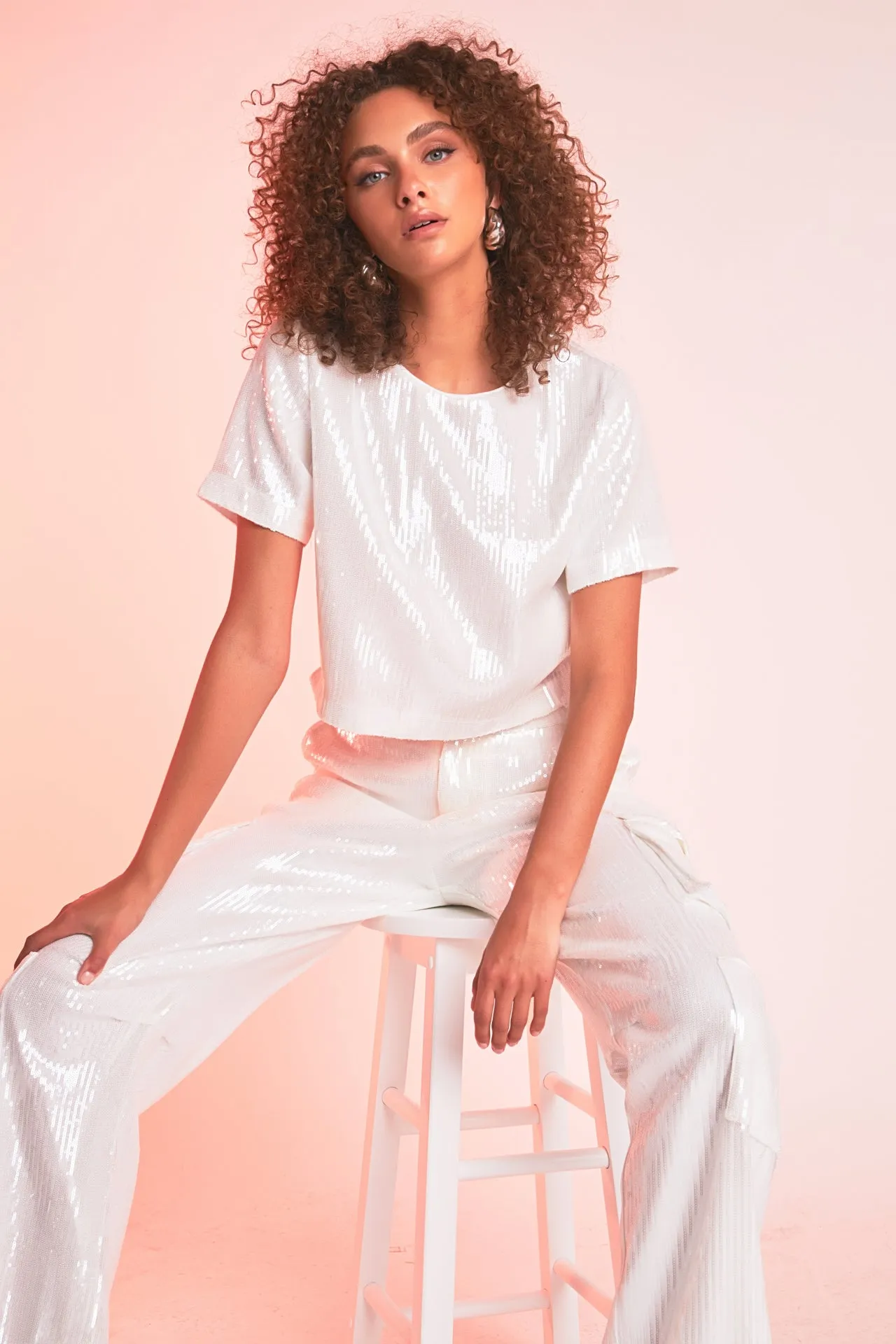 Sequins Cropped Top - Final Sale sold by Endless Rose product image thumbnail 5