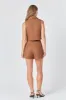 Tweed Short Sleeveless Jacket sold by Endless Rose