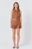 Tweed Short Sleeveless Jacket sold by Endless Rose