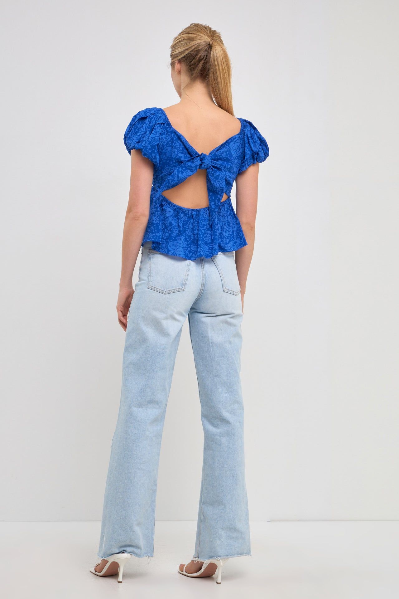 Floral Bow Tied Top sold by Endless Rose product image thumbnail 4