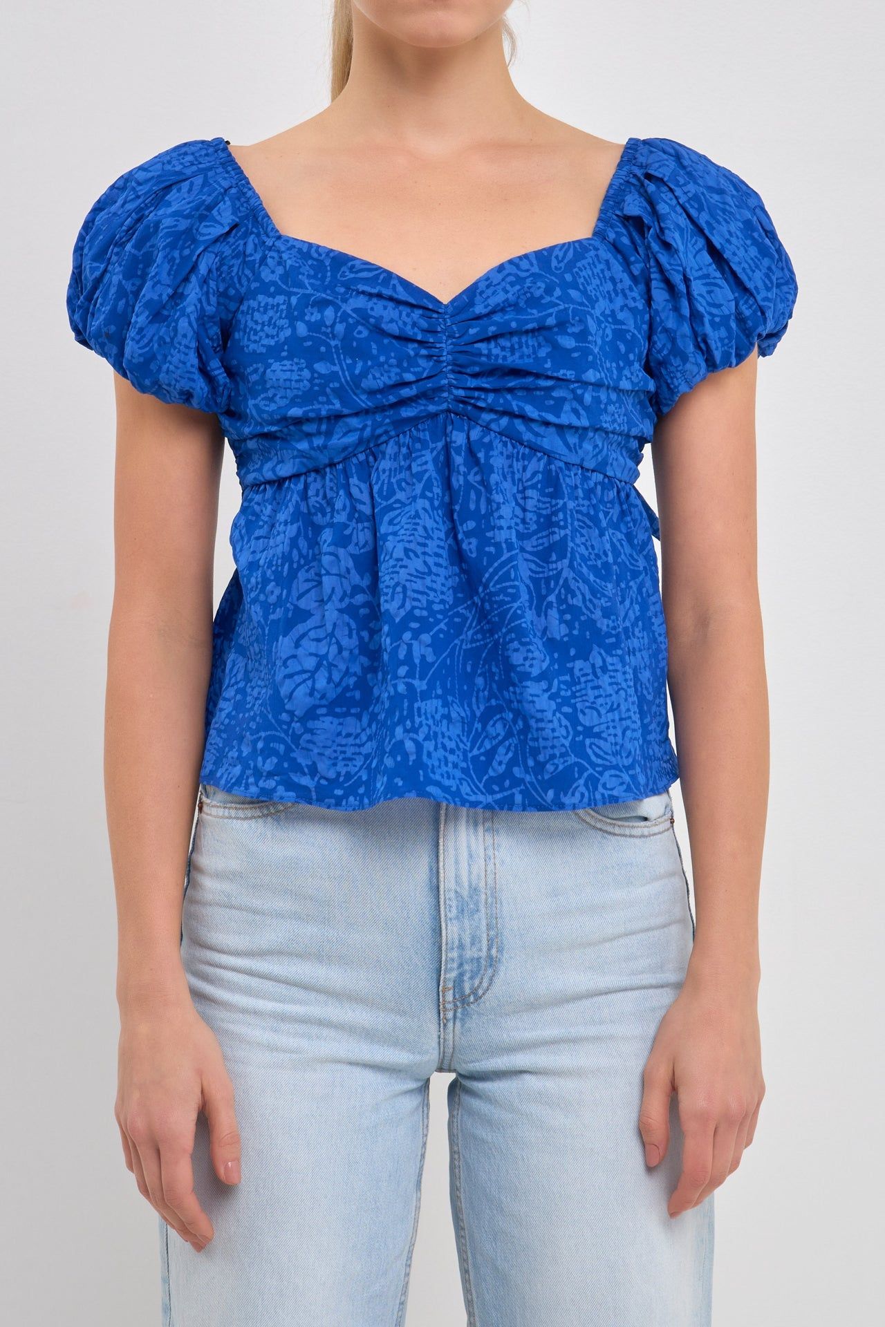 Floral Bow Tied Top sold by Endless Rose product image thumbnail 2