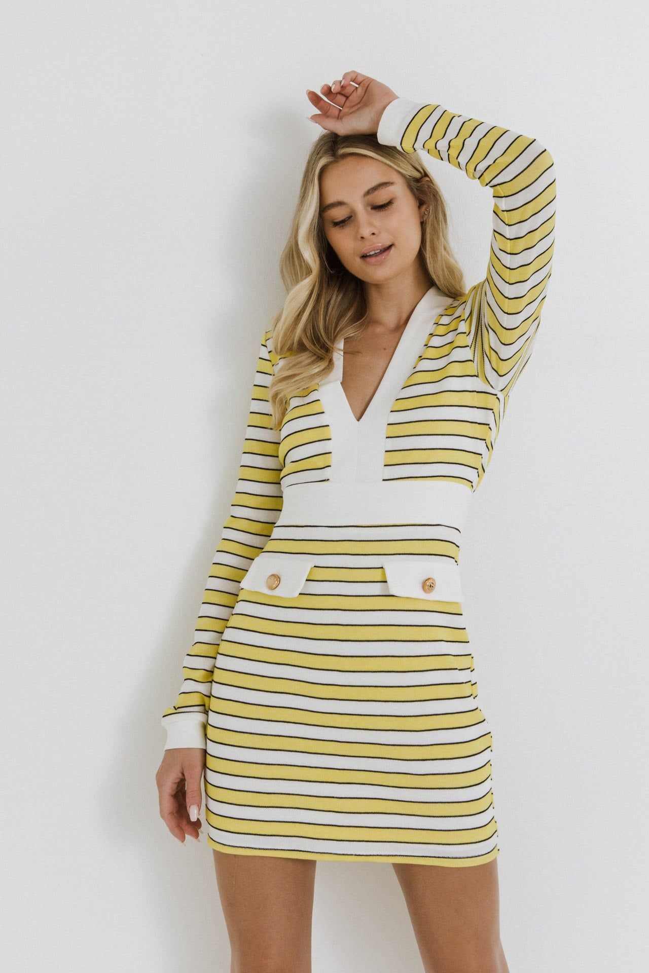 Stripe Mini Dress sold by Endless Rose product image thumbnail 5