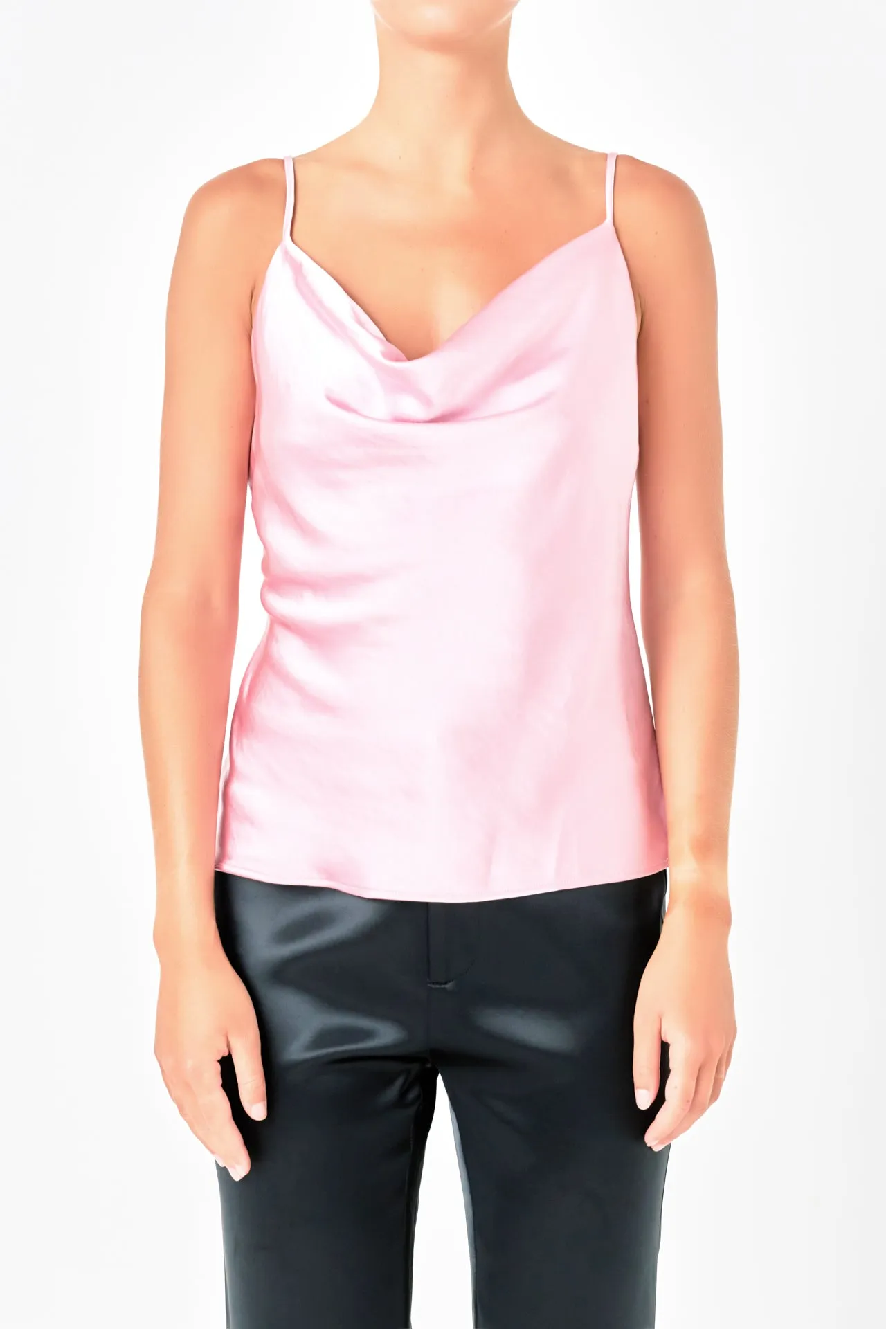 Satin Cowl Neck Top sold by Endless Rose product image thumbnail 2