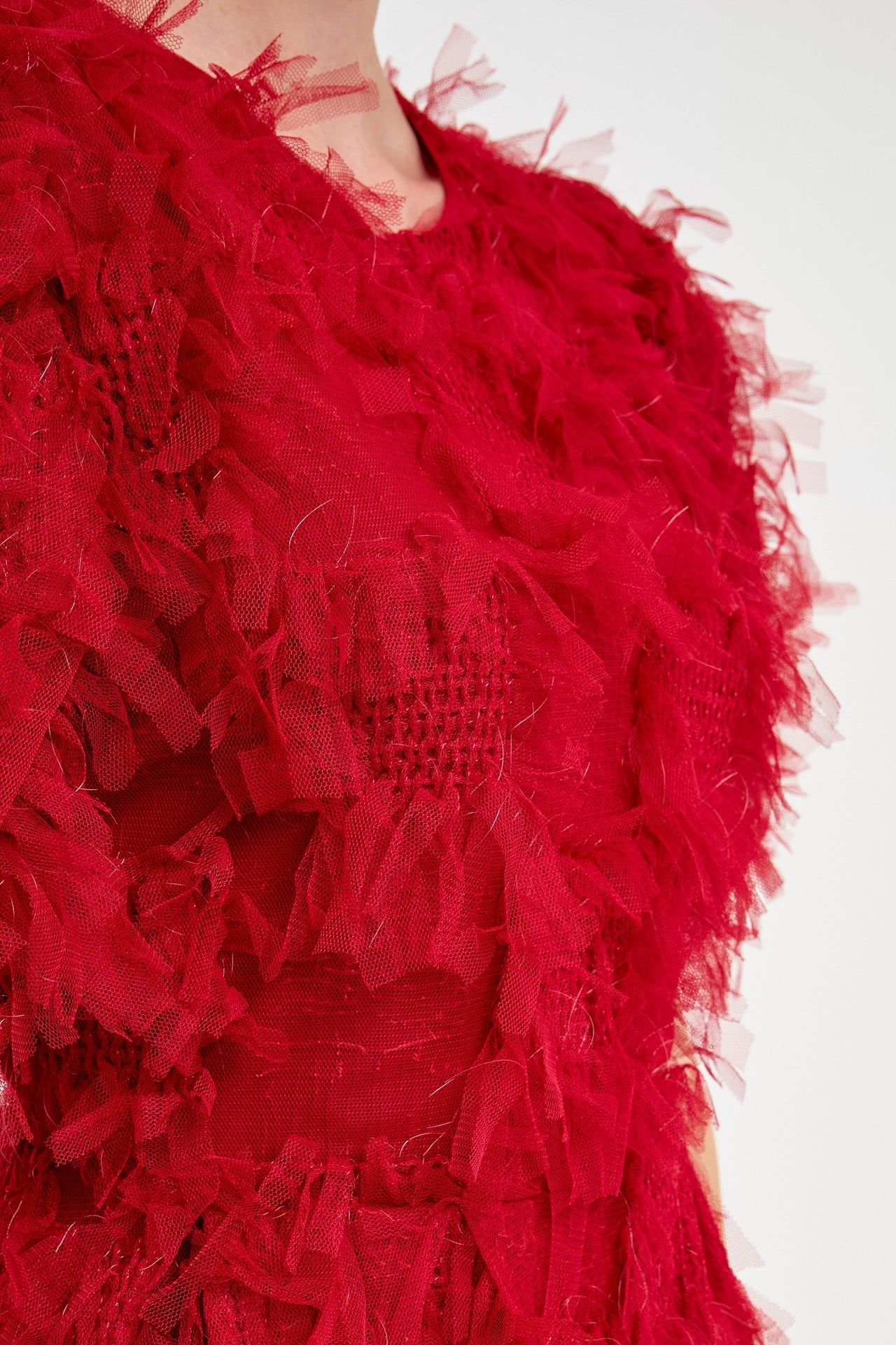 Textured Mesh Mini Dress sold by Endless Rose product image thumbnail 12