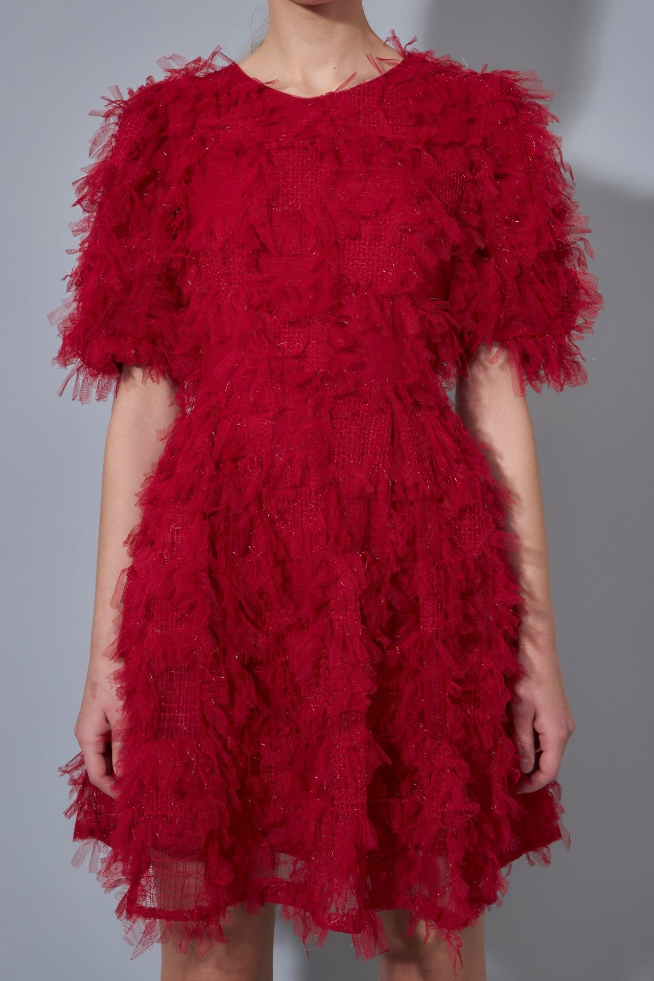 Textured Mesh Mini Dress sold by Endless Rose product image thumbnail 7