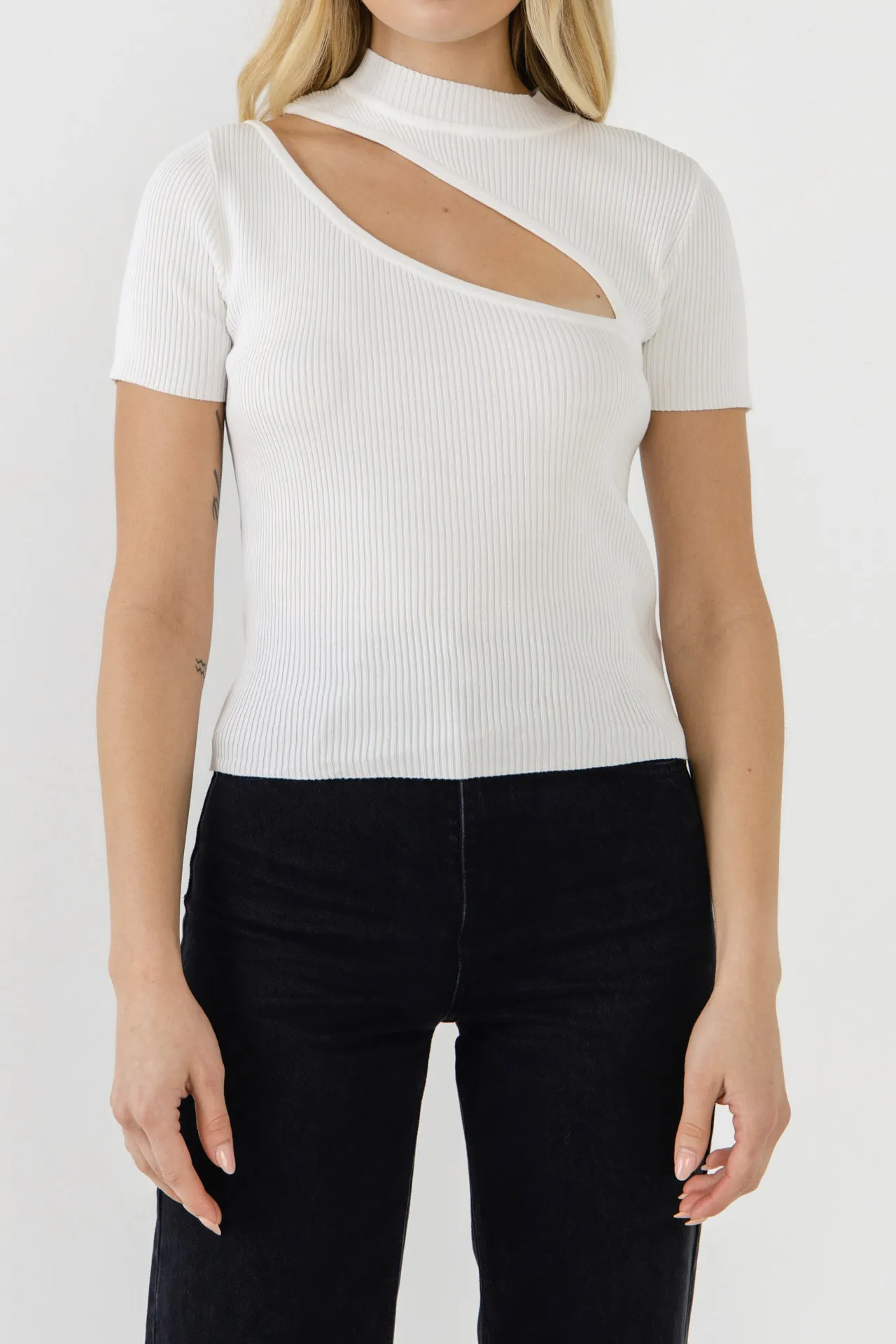 Cut Out Knit Top sold by Endless Rose product image thumbnail 2