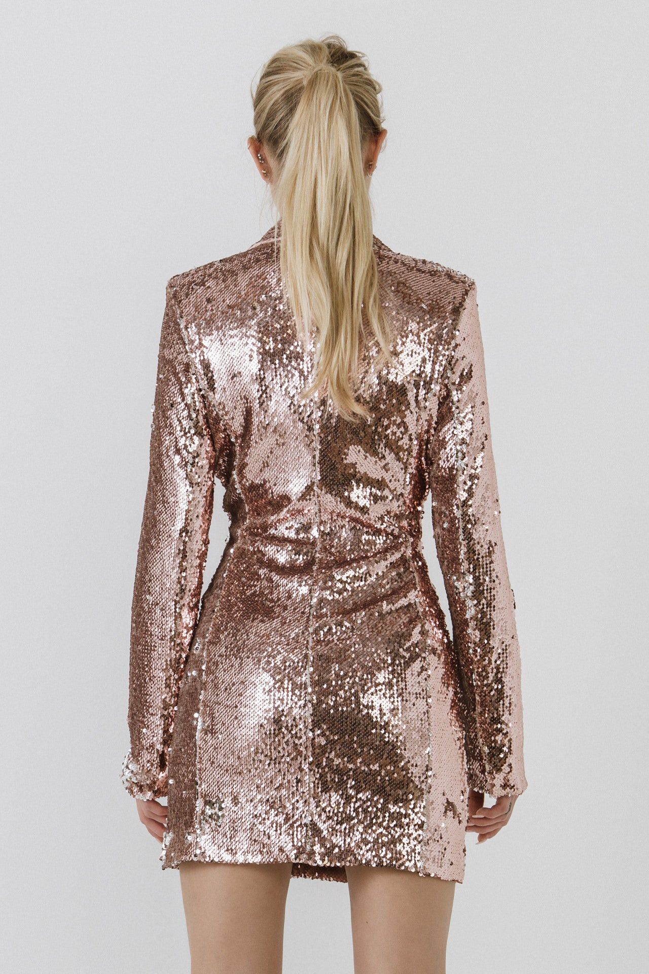 Sequin Double-Breasted Blazer sold by Endless Rose product image thumbnail 4
