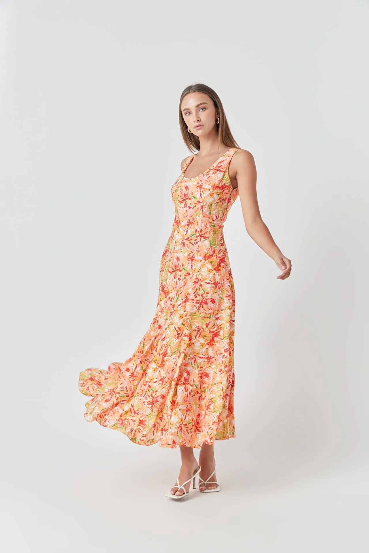 Floral Print Slip Dress sold by Endless Rose product image thumbnail 5