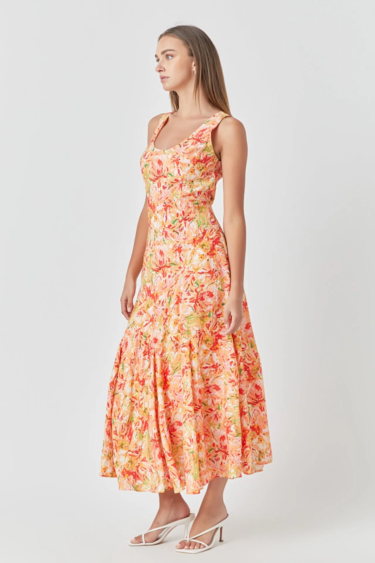 Floral Print Slip Dress sold by Endless Rose product image thumbnail 3