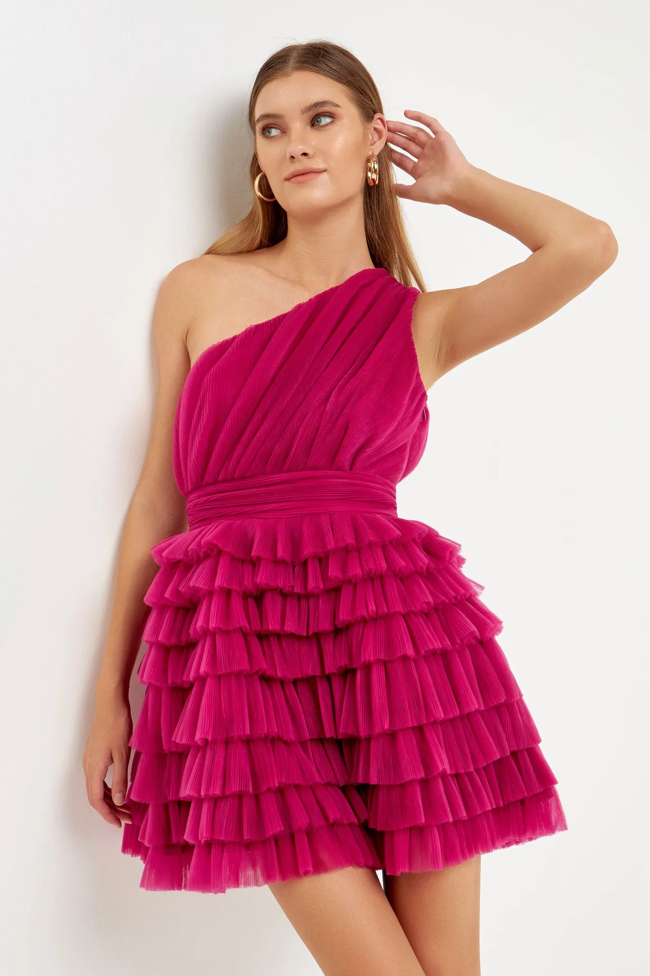 Tiered Tulle Mini Dress sold by Endless Rose product image thumbnail 5