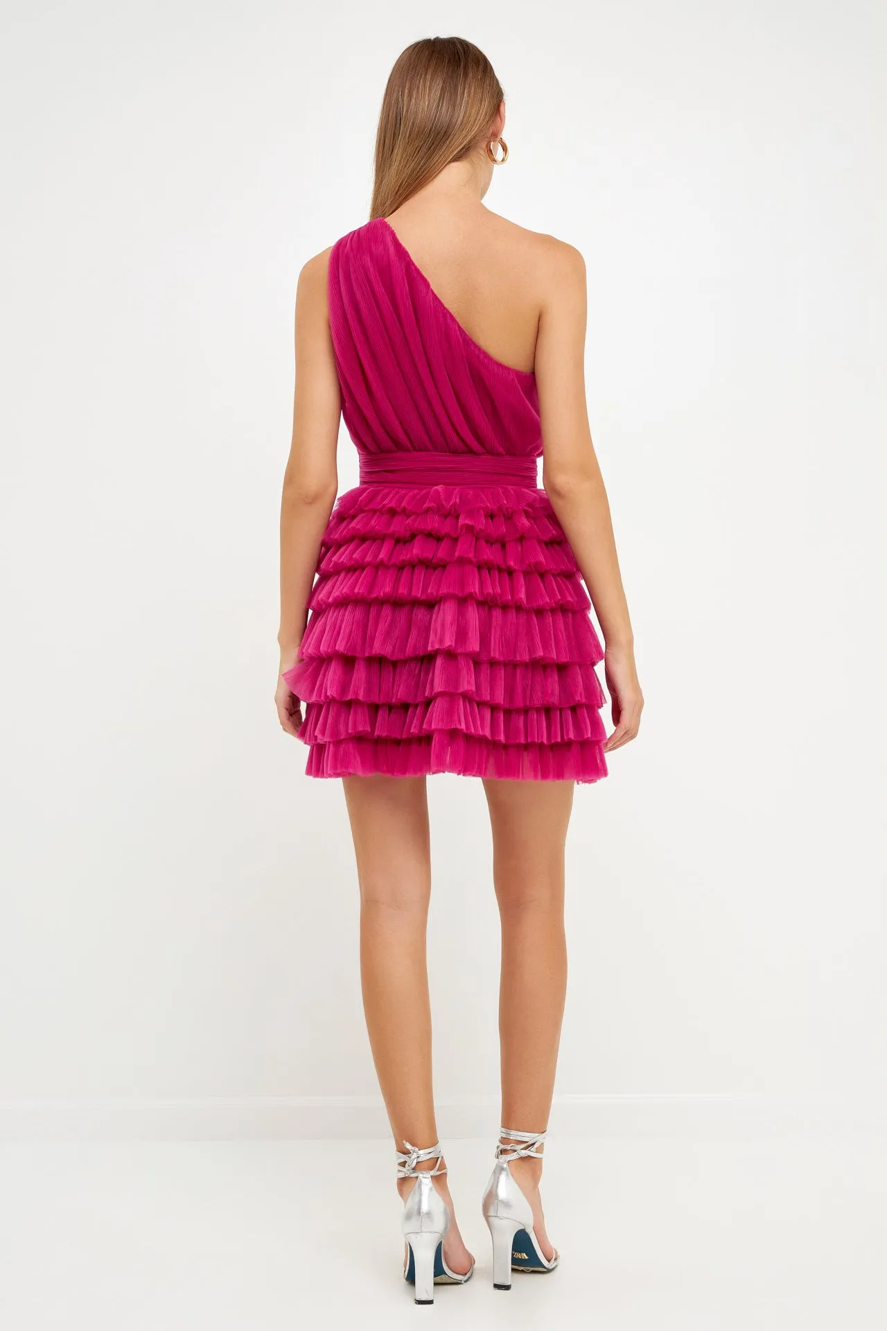 Tiered Tulle Mini Dress sold by Endless Rose product image thumbnail 4