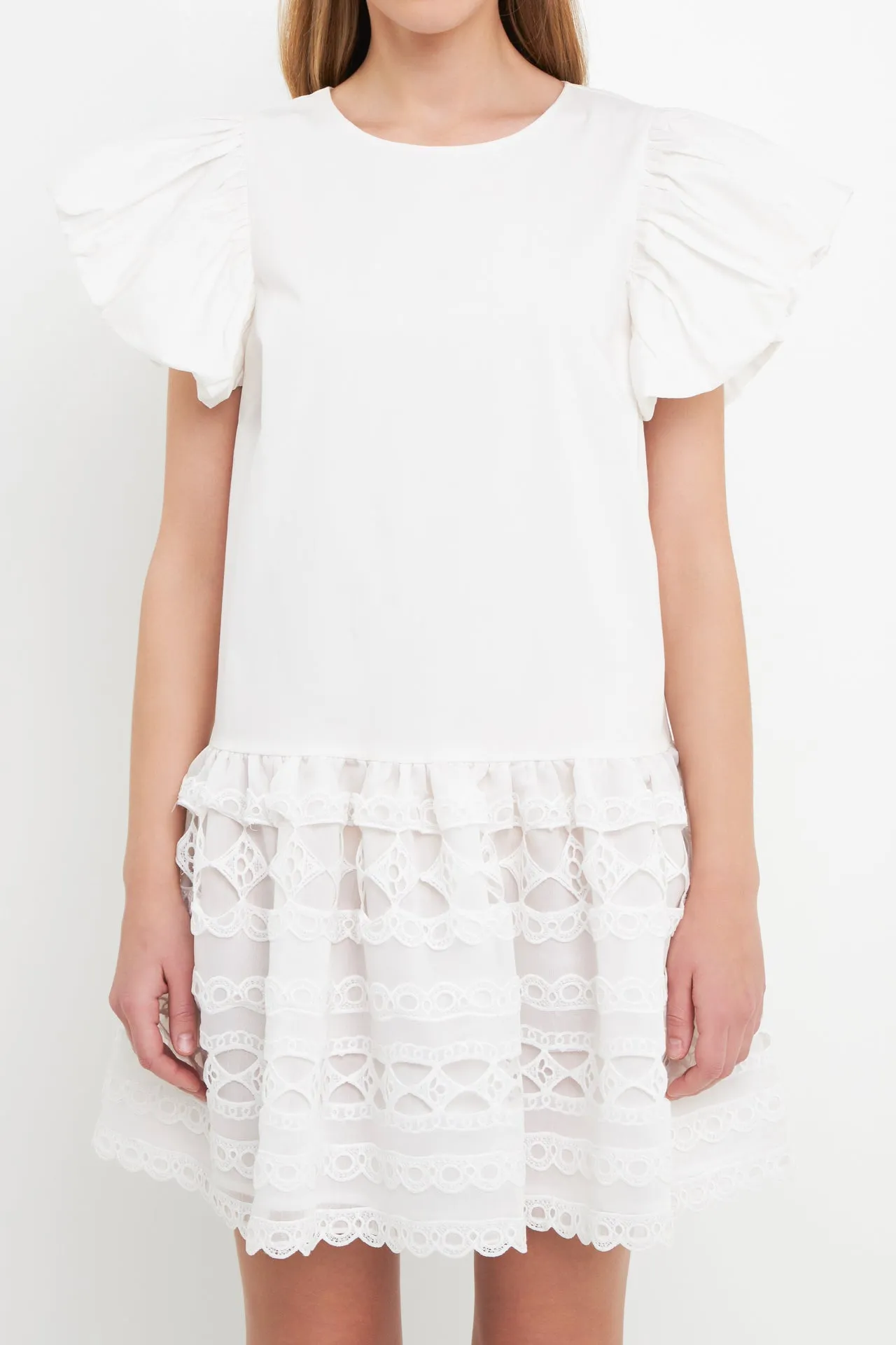 Mixed Media Mini Dress sold by Endless Rose product image thumbnail 2