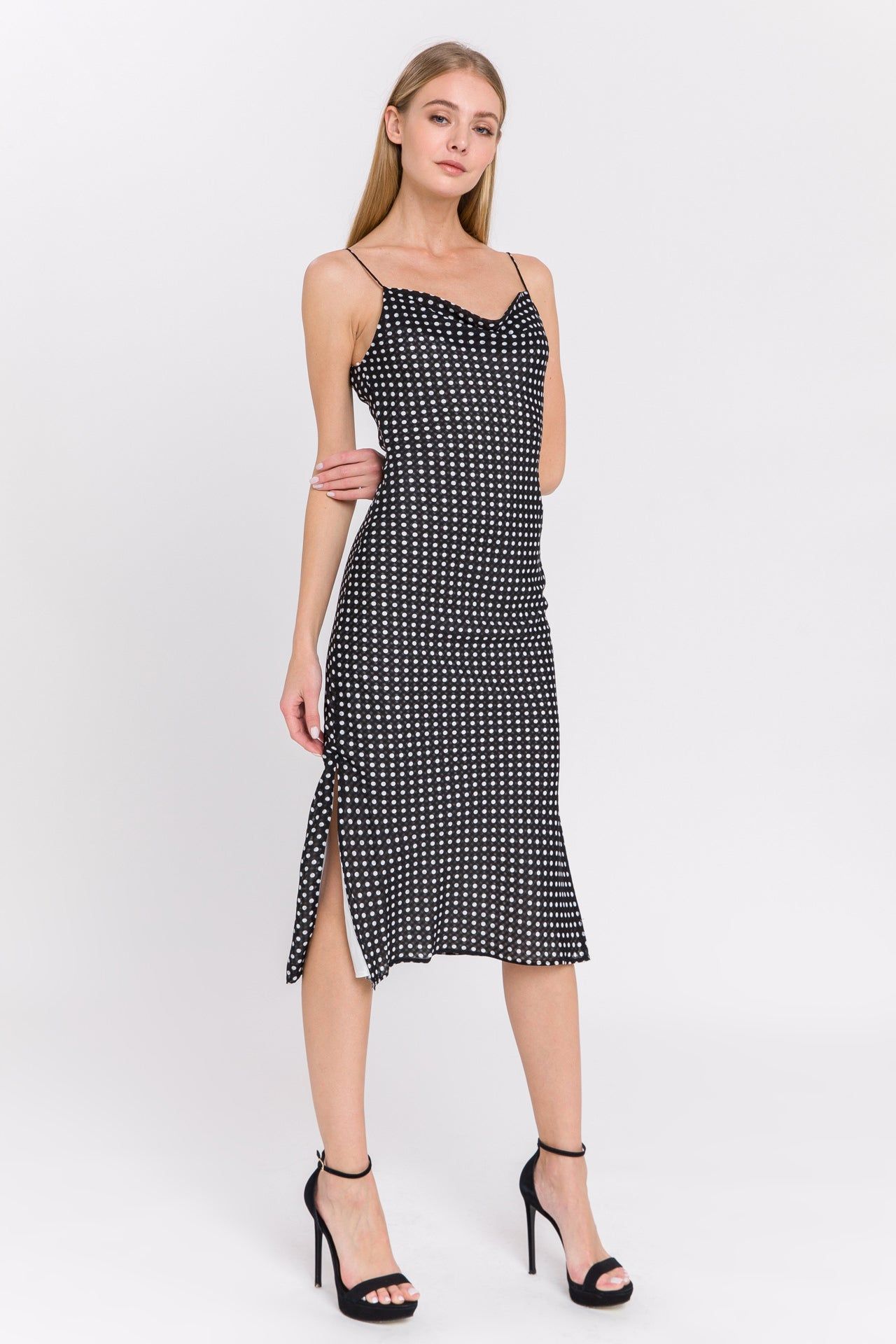 Polka Dot Fitted Dress sold by Endless Rose product image thumbnail 3