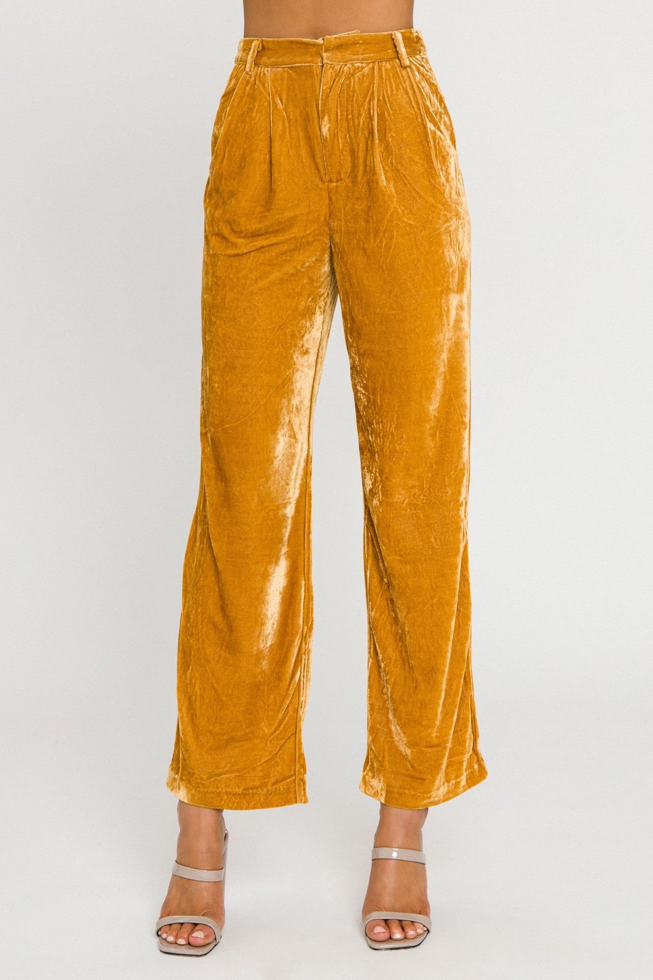 Velvet Wide Leg Pants sold by Endless Rose product image thumbnail 2