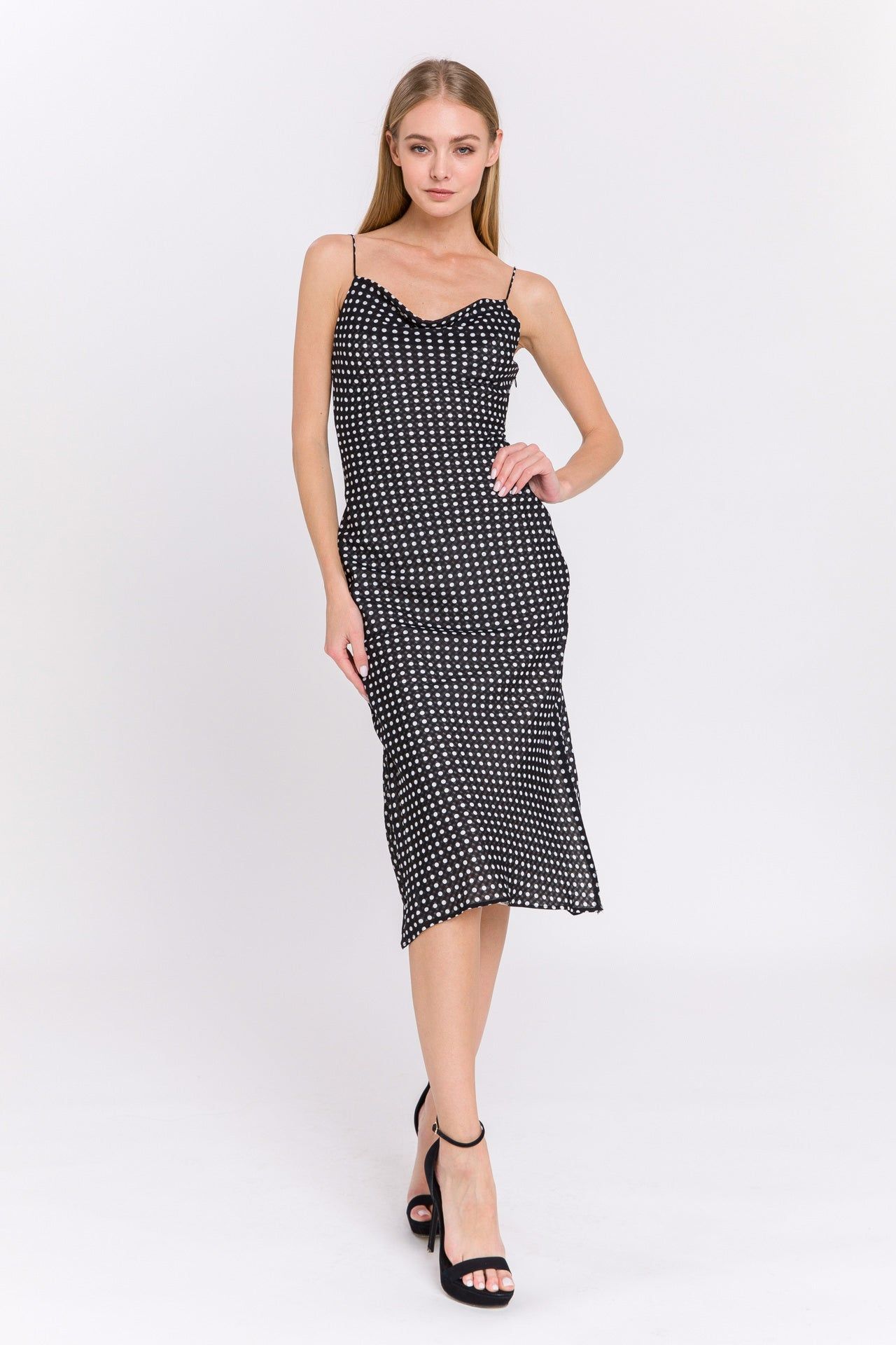 Polka Dot Fitted Dress sold by Endless Rose product image thumbnail 5