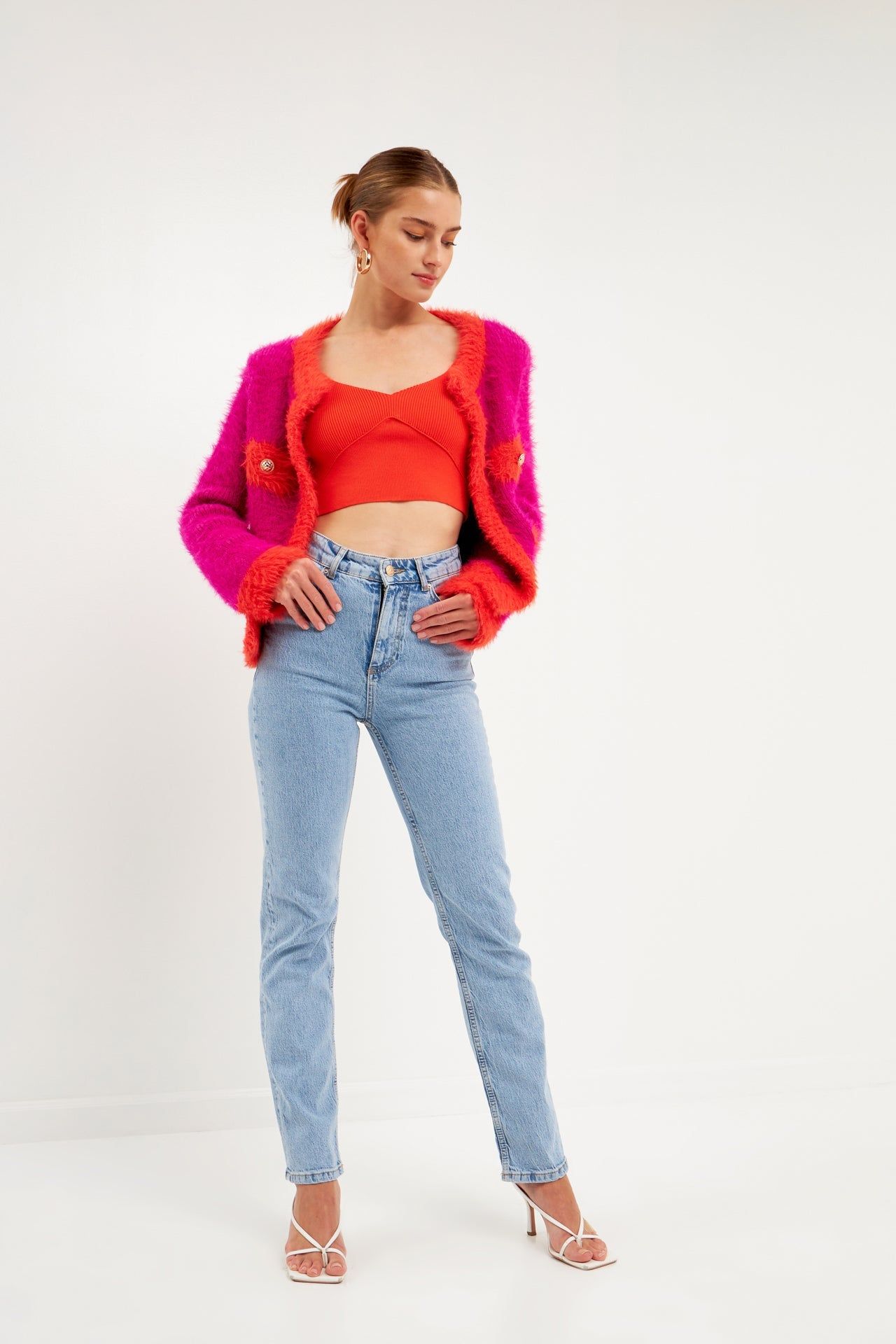 Fuzzy Cardigan sold by Endless Rose product image thumbnail 5