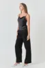 Satin Cowl Neck Top with Feather - Final Sale sold by Endless Rose