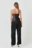 Satin Cowl Neck Top with Feather - Final Sale sold by Endless Rose