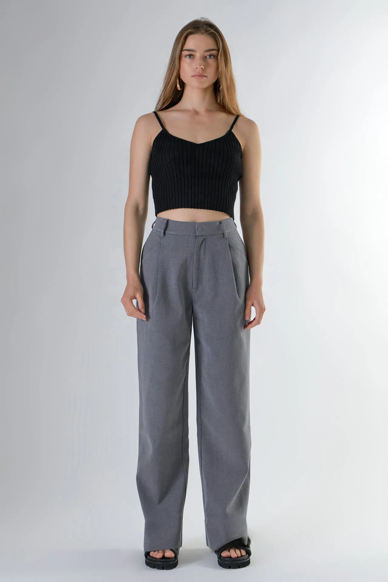 Knit Cami Crop Top sold by Endless Rose
