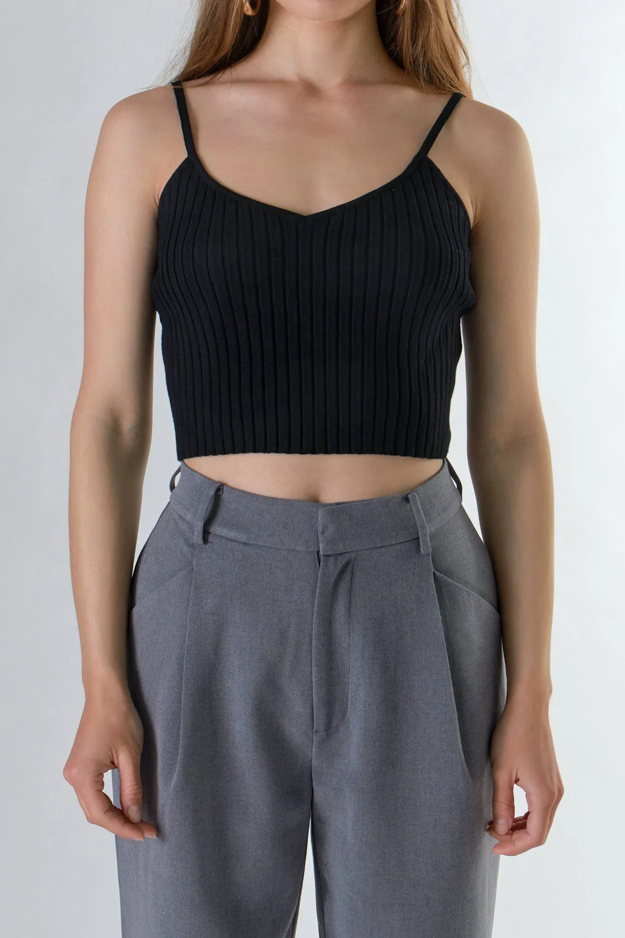 Knit Cami Crop Top sold by Endless Rose product image thumbnail 2