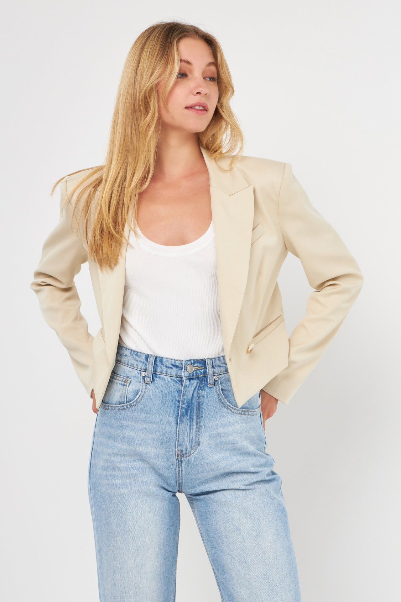 Cropped Blazer sold by Endless Rose product image thumbnail 5