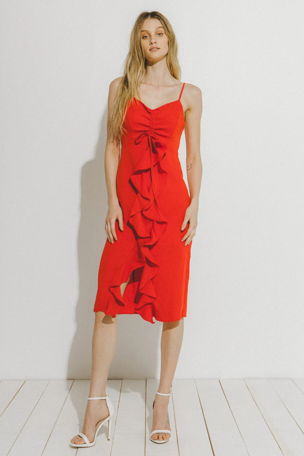 Cascading Ruffle Dress sold by Endless Rose