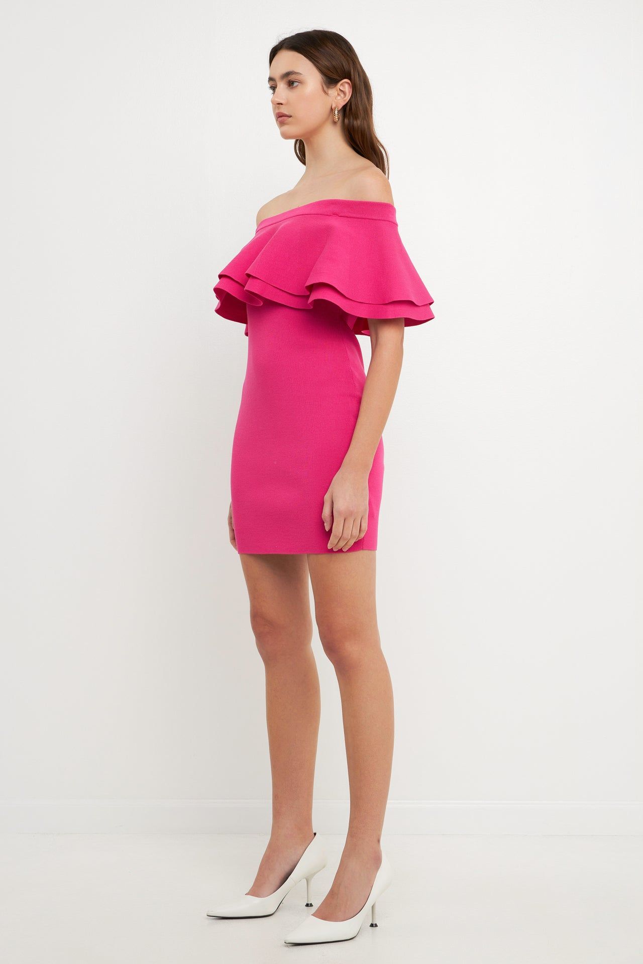 Off-The-Shoulder Mini Dress sold by Endless Rose product image thumbnail 2