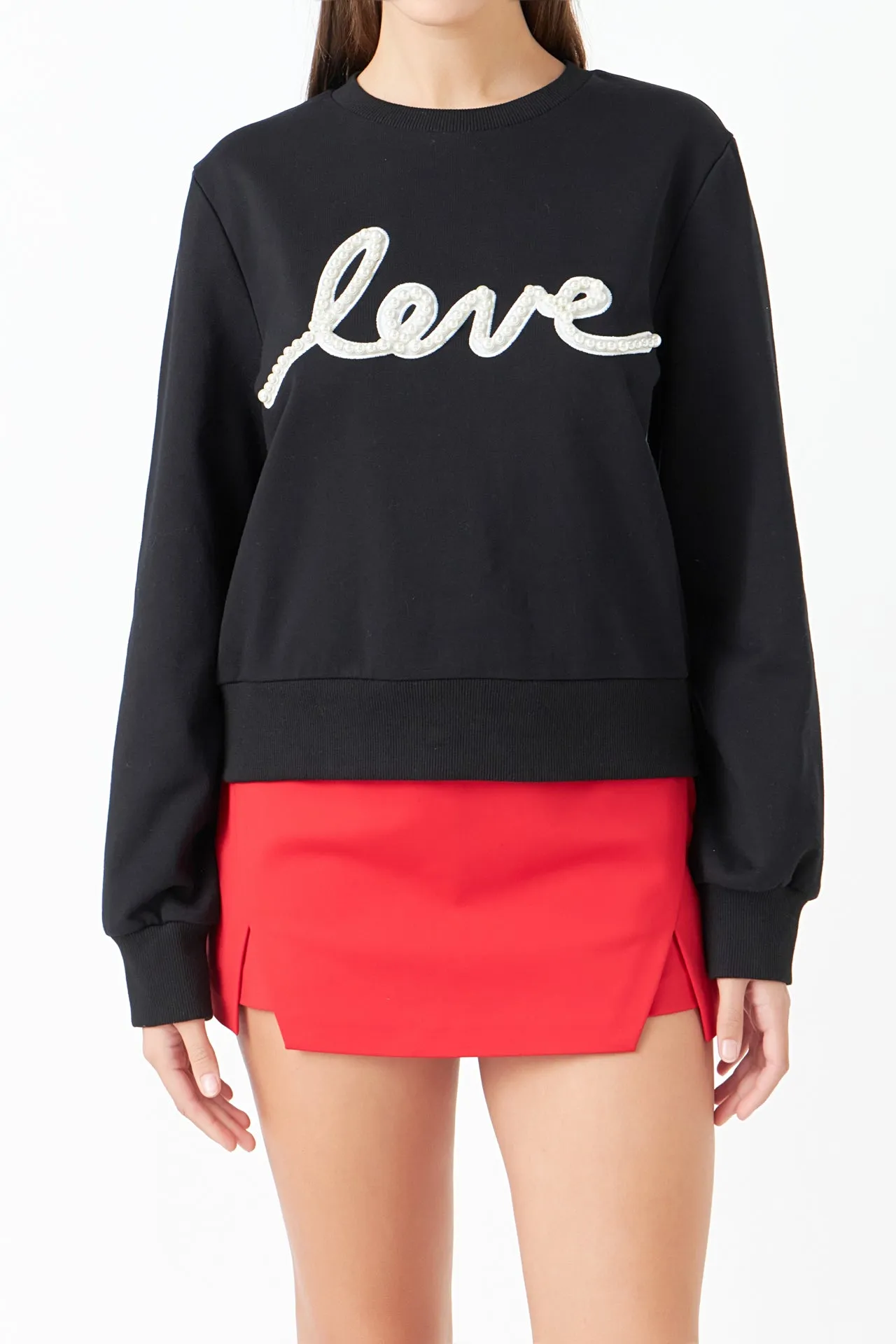 Pearl Love Sweatshirt sold by Endless Rose product image thumbnail 2