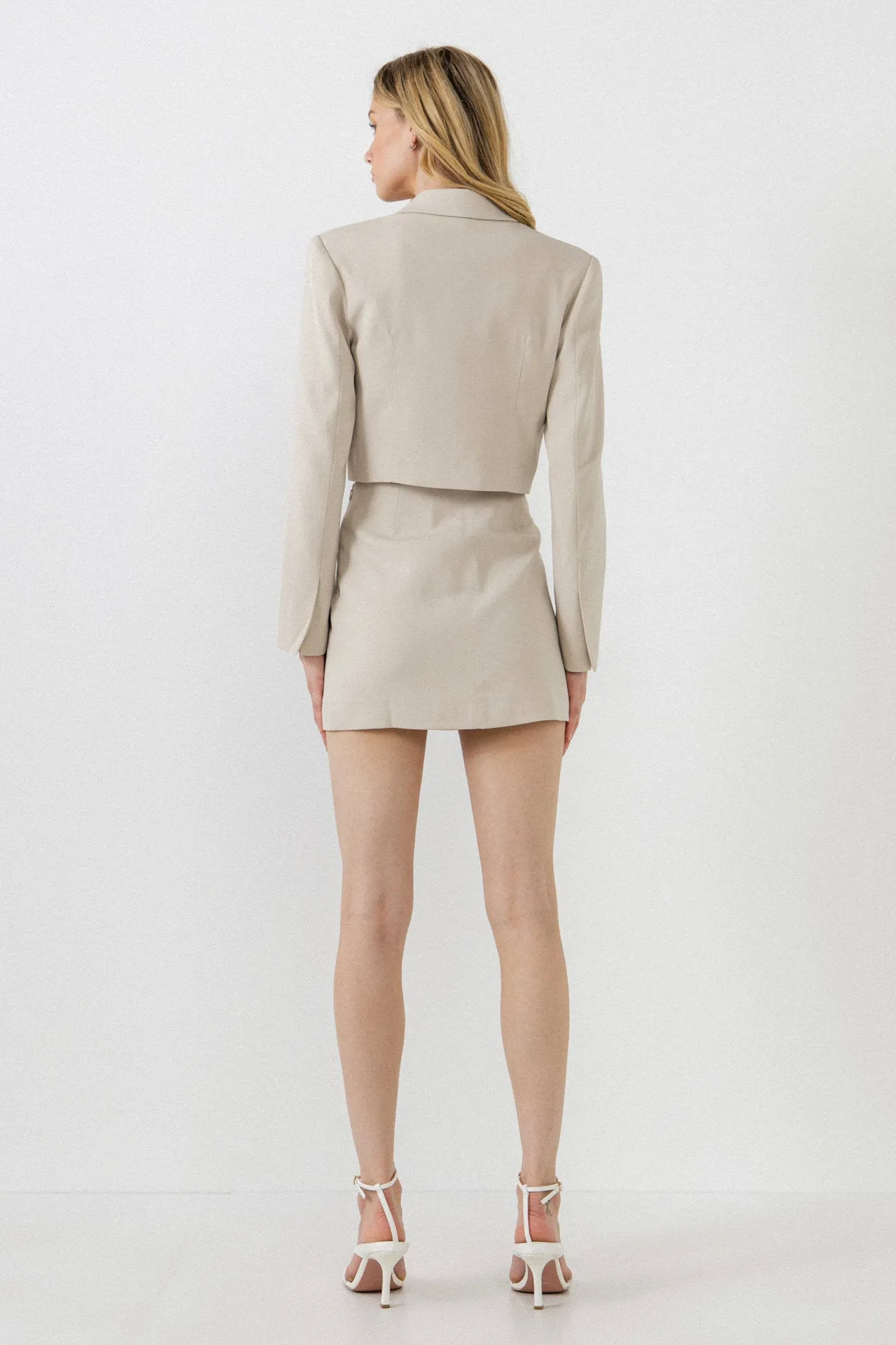 Cropped Boxy Blazer sold by Endless Rose product image thumbnail 4