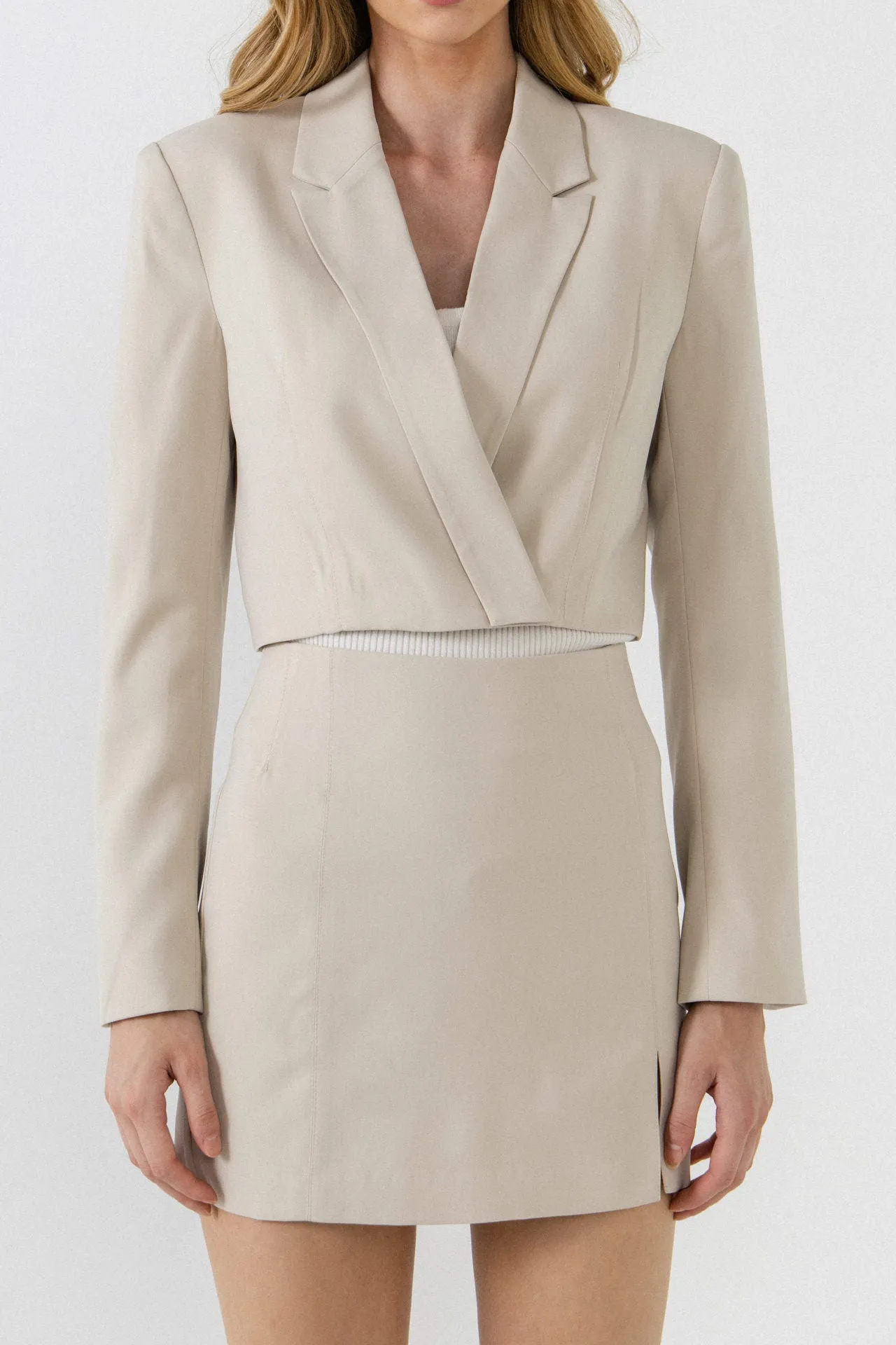 Cropped Boxy Blazer sold by Endless Rose product image thumbnail 2