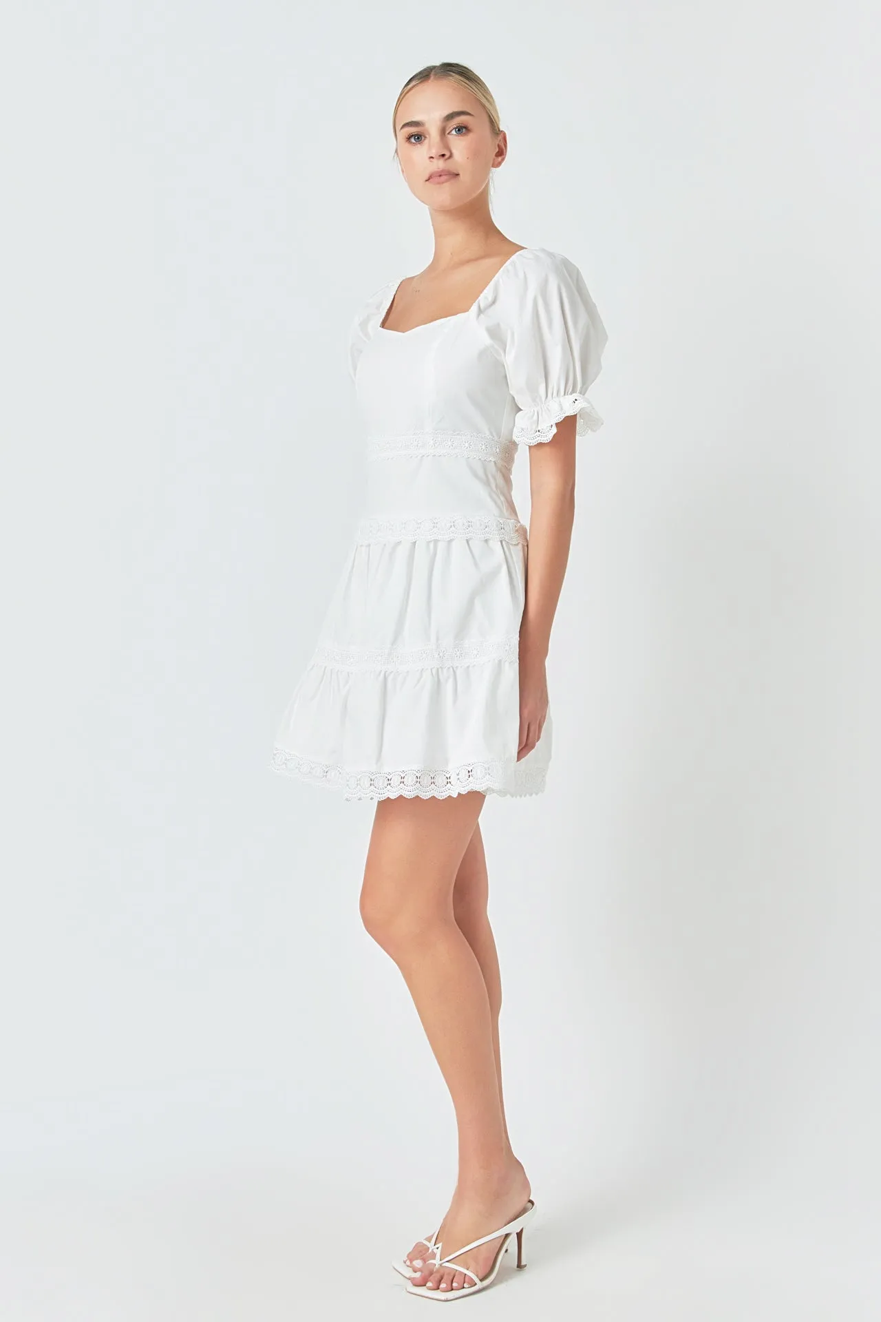 Sweetheart Lace Combo Puff Mini sold by Endless Rose product image thumbnail 3