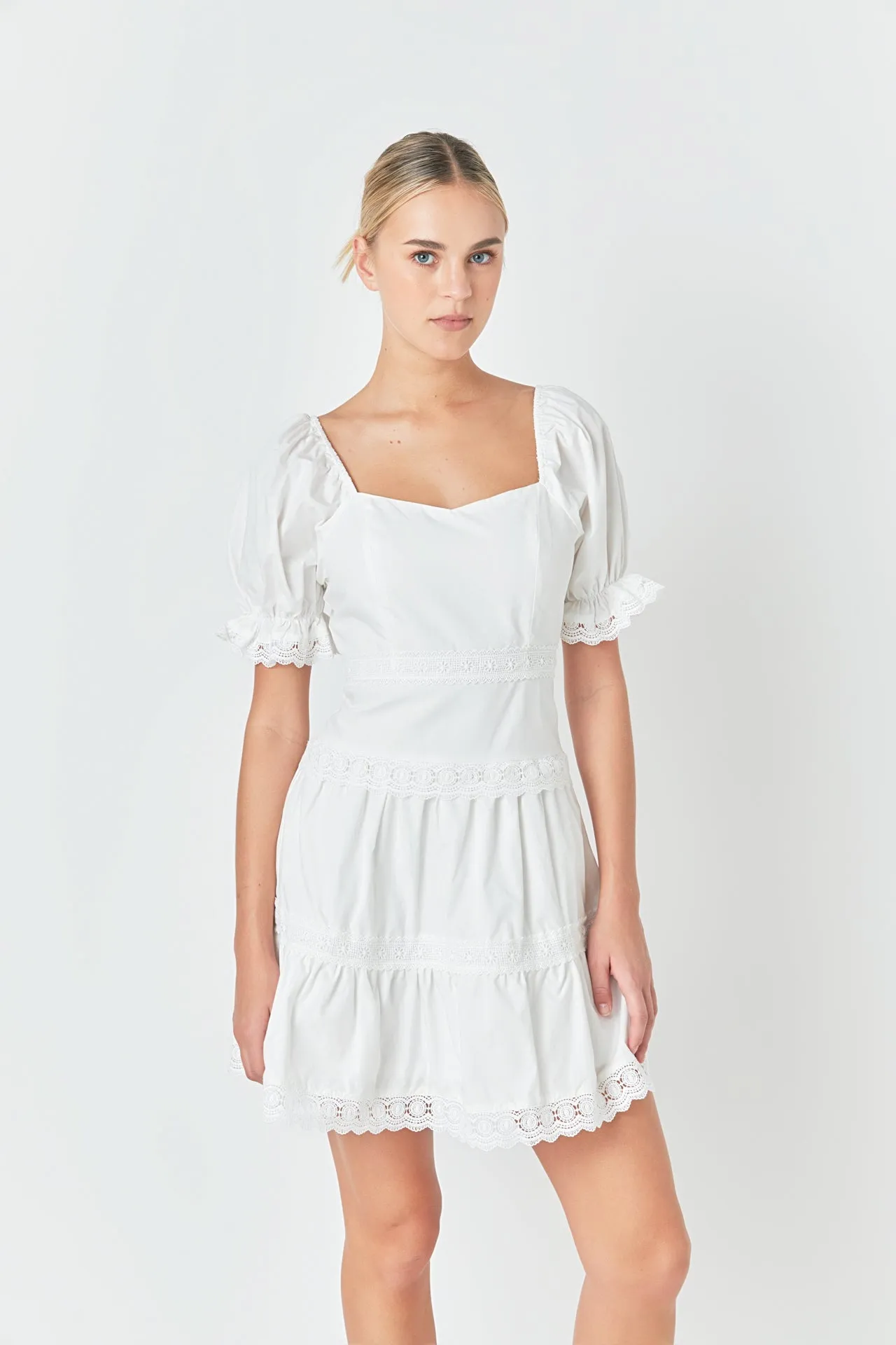 Sweetheart Lace Combo Puff Mini sold by Endless Rose product image thumbnail 5