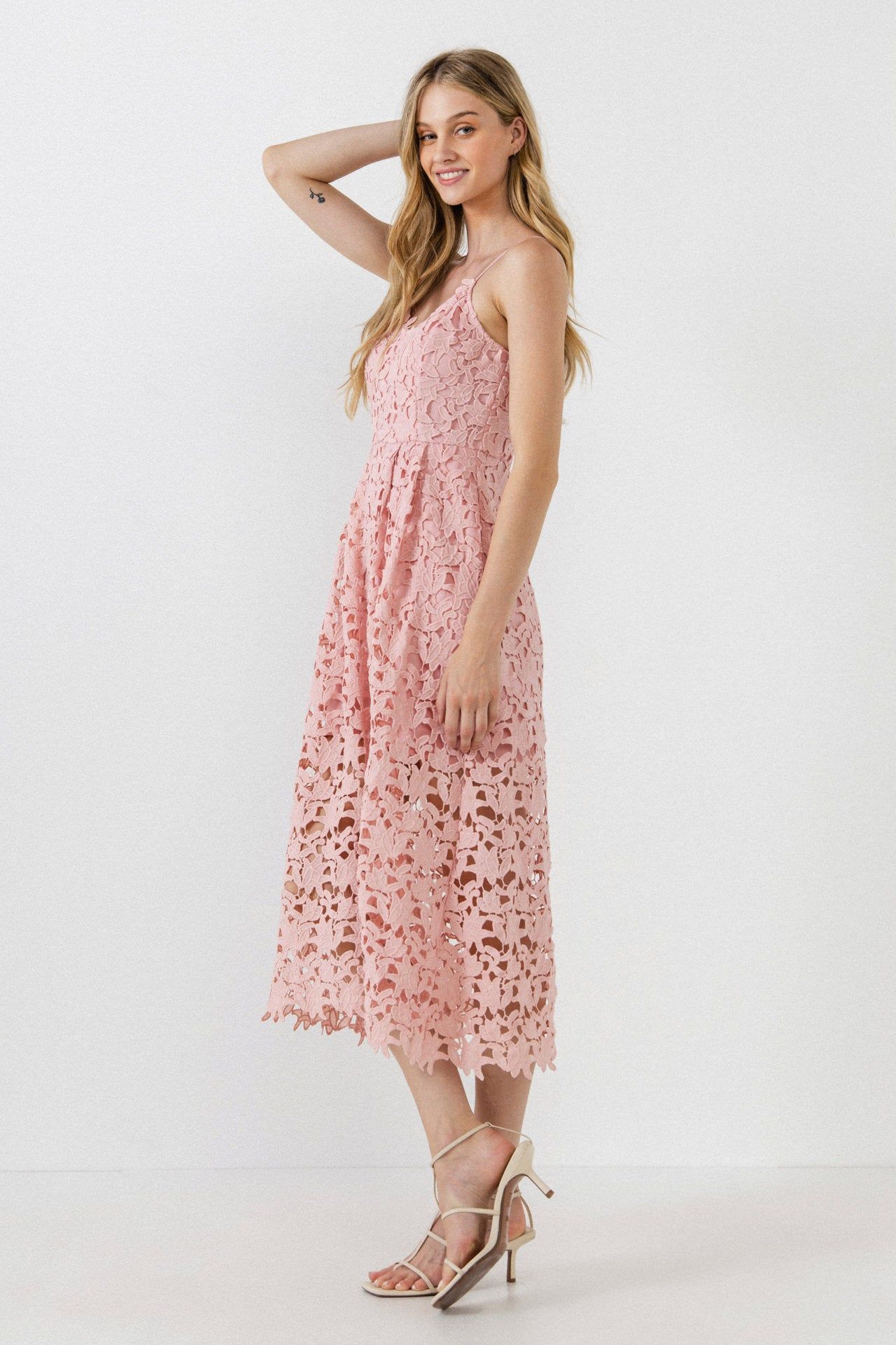 Lace Cami Midi Dress sold by Endless Rose product image thumbnail 2