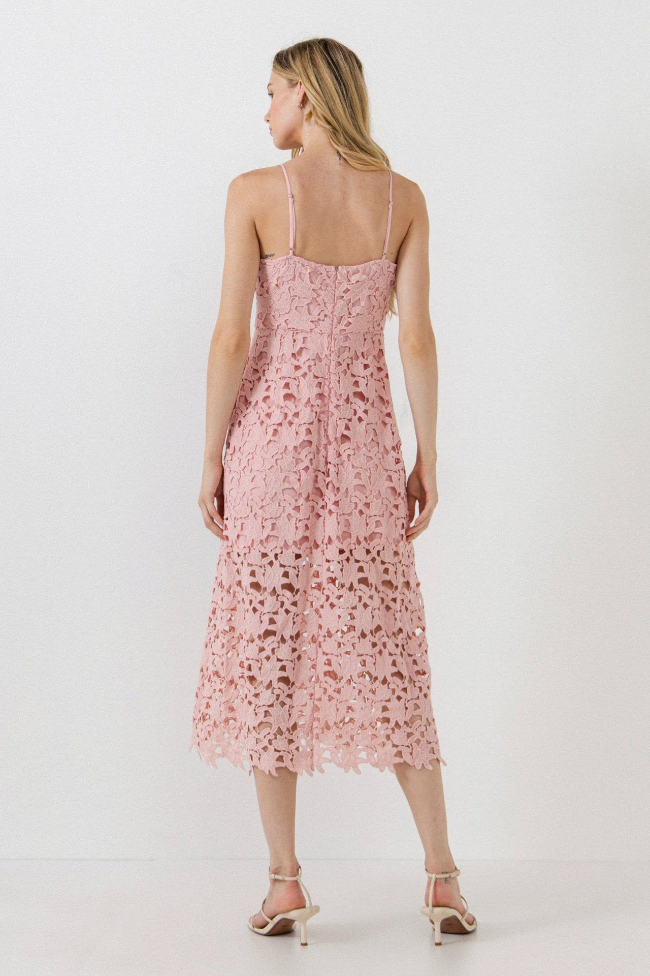 Lace Cami Midi Dress sold by Endless Rose product image thumbnail 3