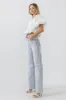 Square Neck Puff Sleeve Jacquard Top sold by Endless Rose