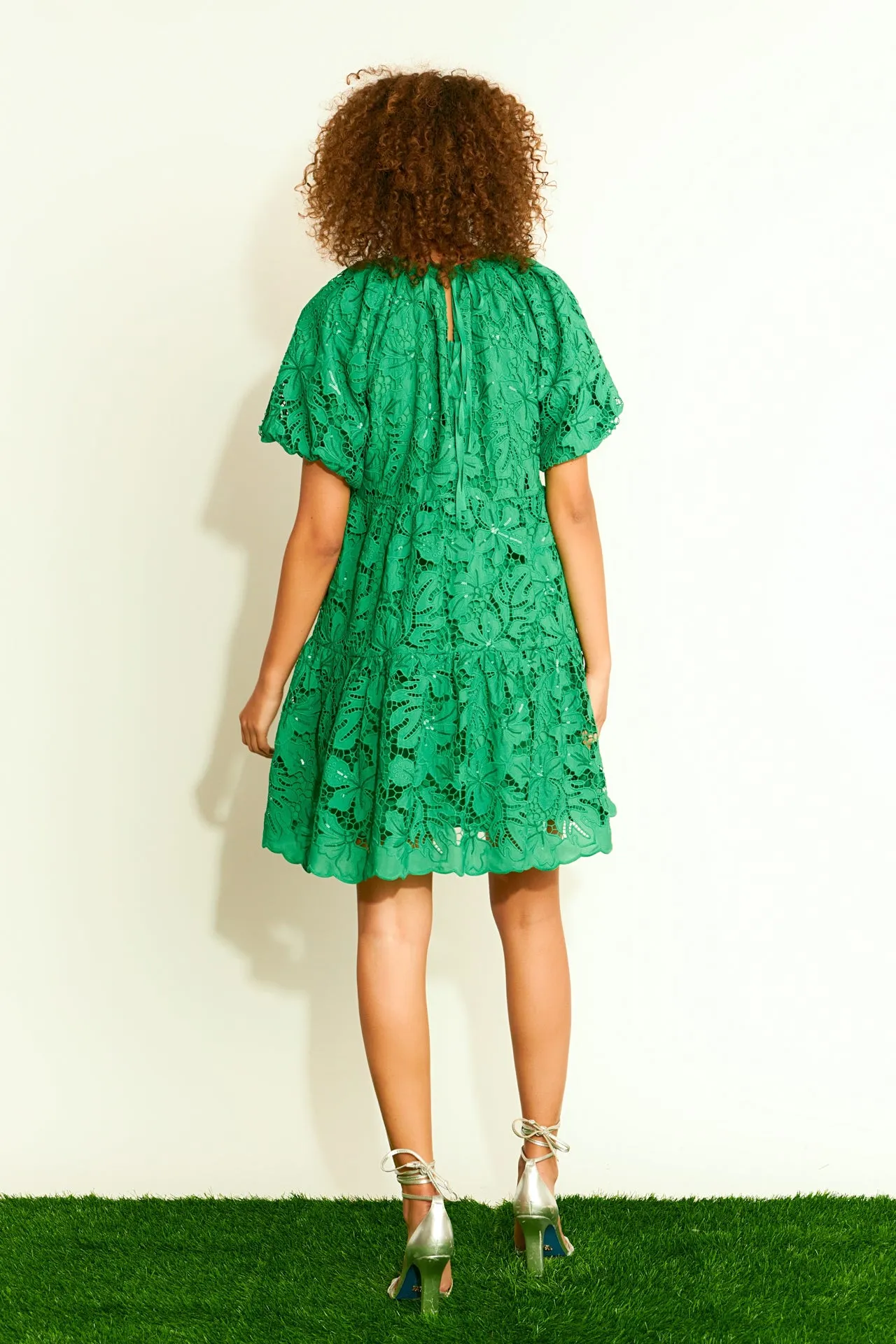 Sequined Tiered Mini Dress sold by Endless Rose product image thumbnail 4