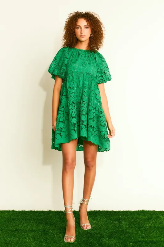 Sequins Tiered Mini Dress sold by Endless Rose