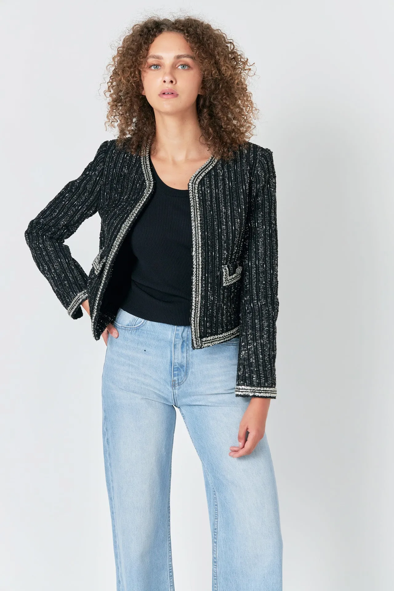 Premium Cropped Jacket sold by Endless Rose product image thumbnail 5
