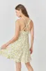 Floral Ruffle Detail Mini Dress sold by Endless Rose
