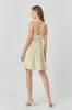 Floral Ruffle Detail Mini Dress sold by Endless Rose