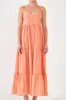 Button Detail Tiered Maxi Dress sold by Endless Rose