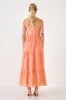 Button Detail Tiered Maxi Dress sold by Endless Rose
