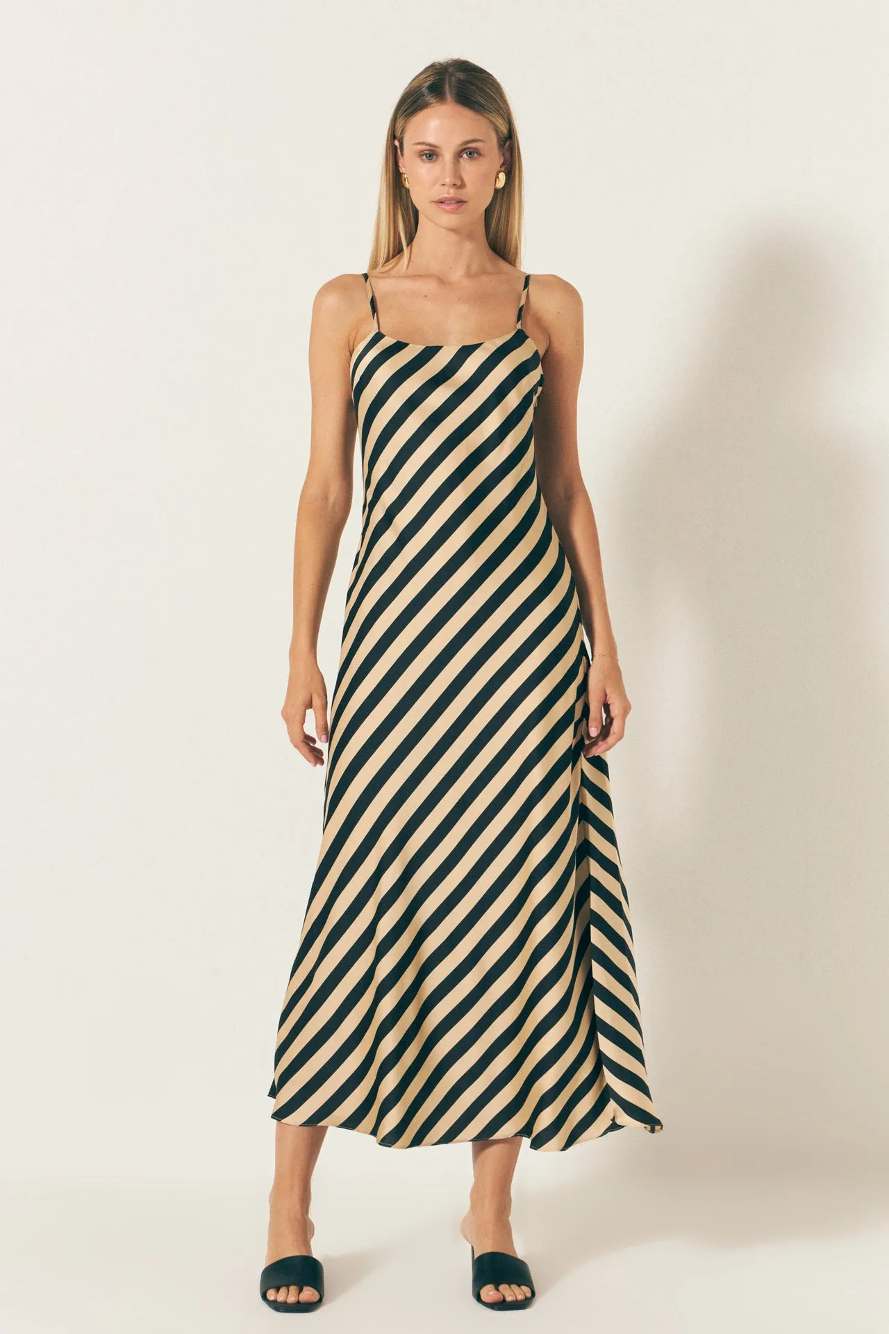 Striped Maxi Slip Dress sold by Endless Rose product image thumbnail 3