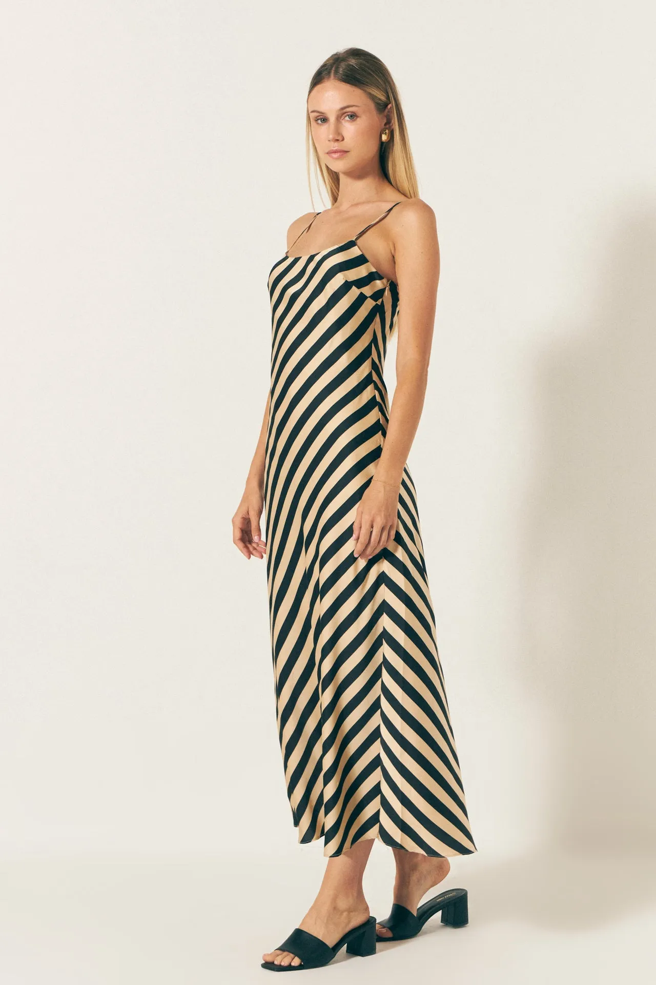 Striped Maxi Slip Dress sold by Endless Rose product image thumbnail 4
