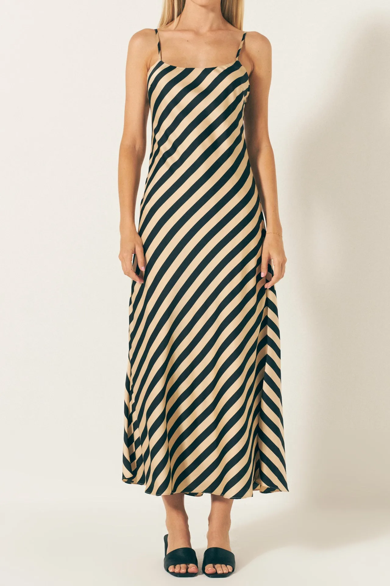 Striped Maxi Slip Dress sold by Endless Rose product image thumbnail 2