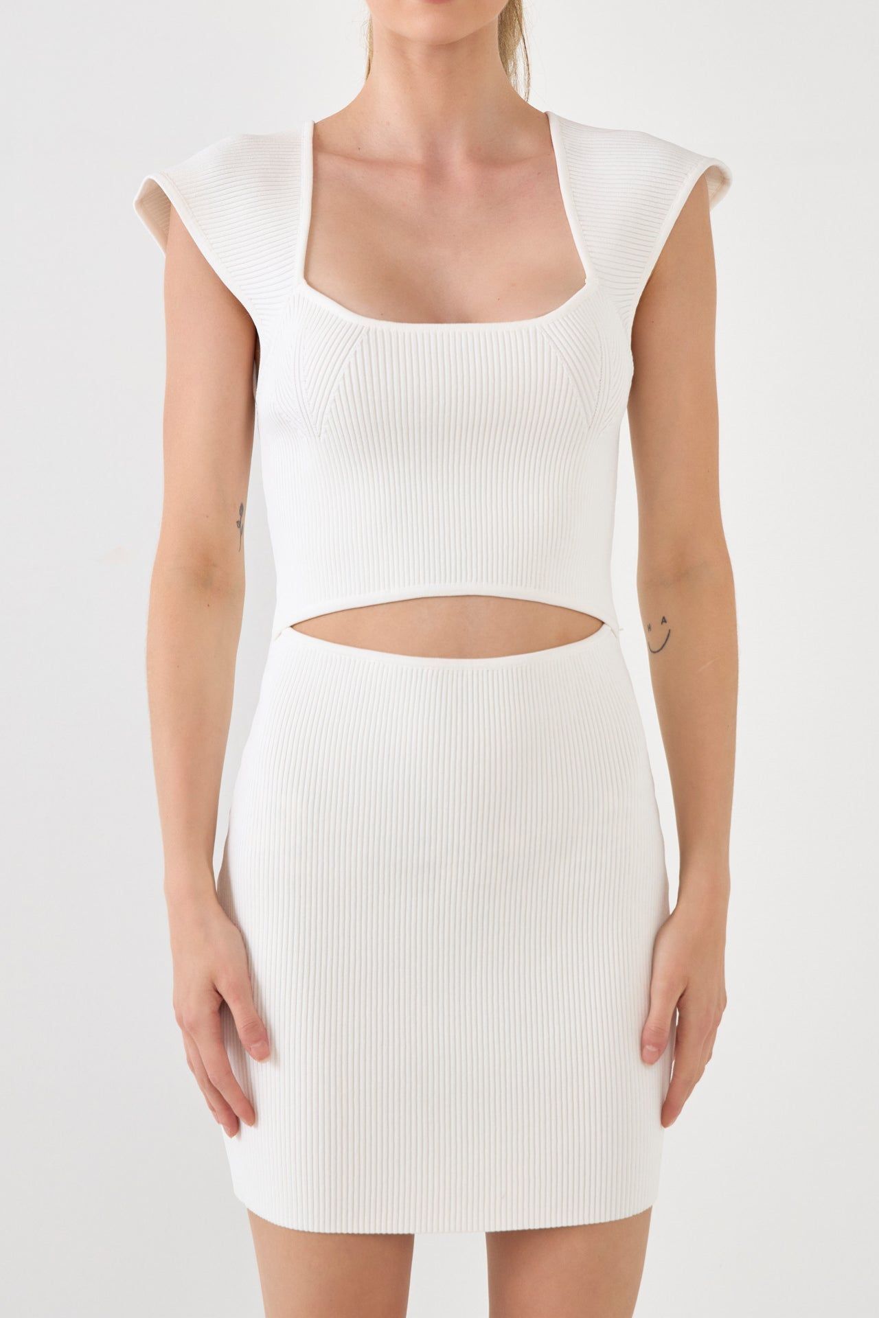 Cut-out Mini Dress with Corset Detail sold by Endless Rose product image thumbnail 5