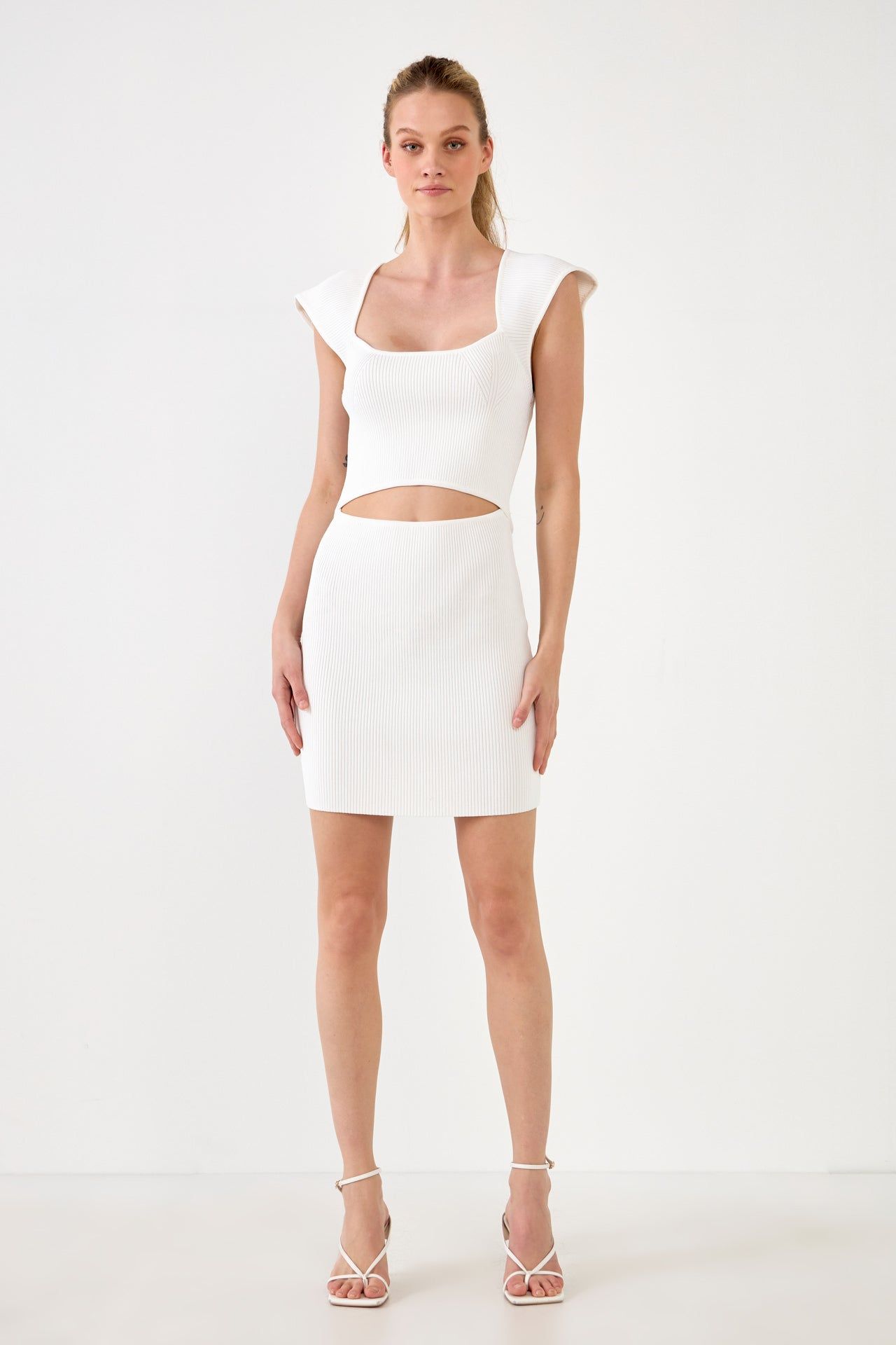 Cut-out Mini Dress with Corset Detail sold by Endless Rose product image thumbnail 2