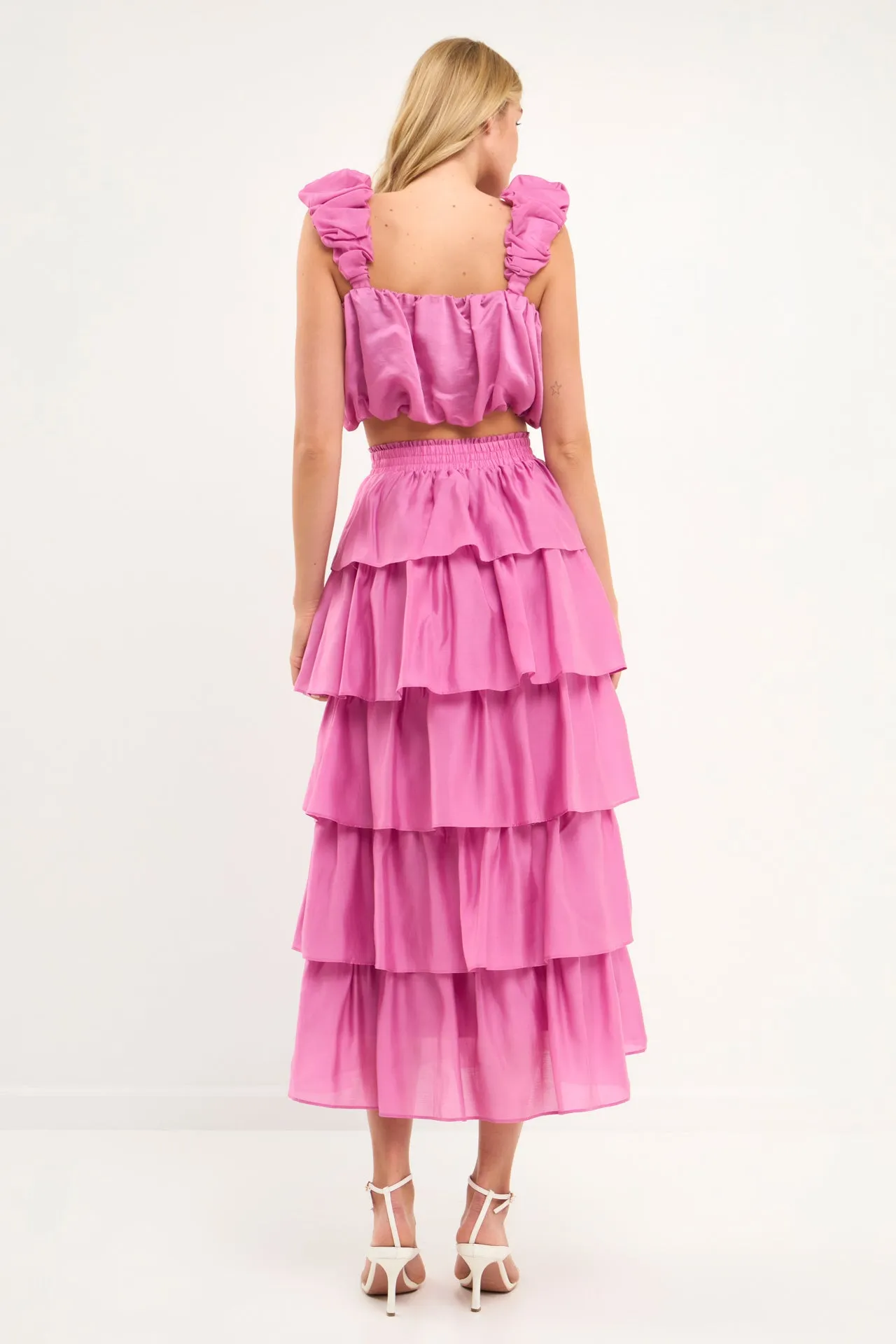 Puff Sleeve Cropped Top sold by Endless Rose product image thumbnail 4